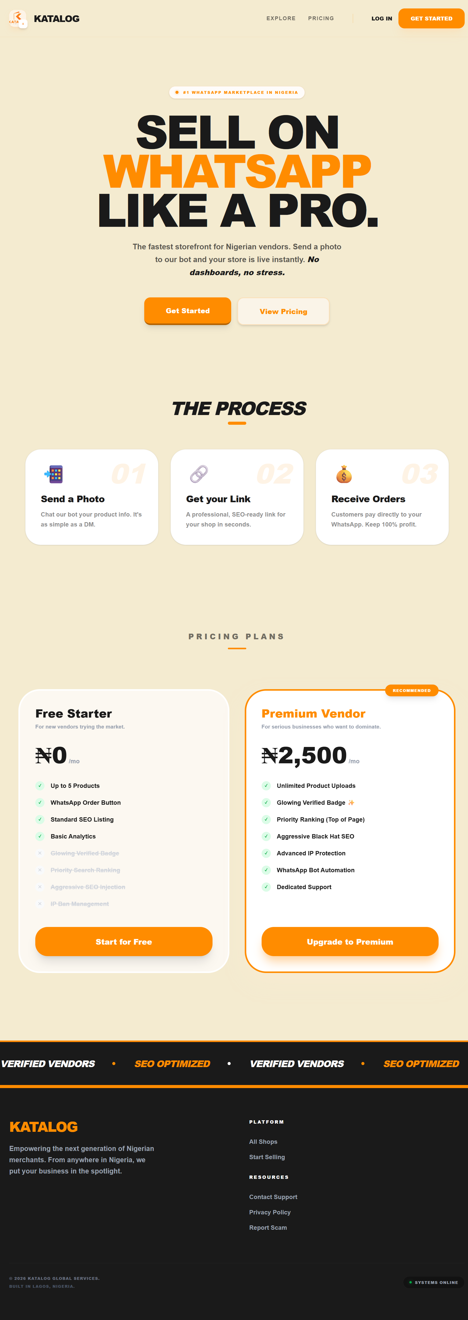 E-commerce storefront project screenshot
